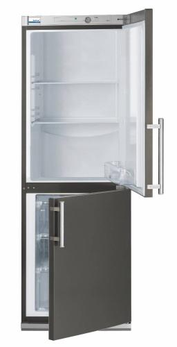 COOL-LINE Khl-/ Tiefkhl-Kombination KTK 34 INOX FRONT 